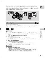 Предварительный просмотр 59 страницы Canon ZR 40 Instruction Manual