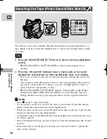 Предварительный просмотр 74 страницы Canon ZR 40 Instruction Manual