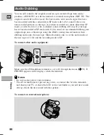 Предварительный просмотр 86 страницы Canon ZR 40 Instruction Manual