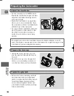 Предварительный просмотр 92 страницы Canon ZR 40 Instruction Manual