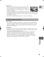 Preview for 99 page of Canon ZR 40 Instruction Manual