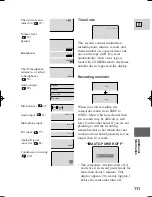 Предварительный просмотр 111 страницы Canon ZR 40 Instruction Manual