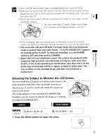 Предварительный просмотр 26 страницы Canon ZR 80 Instruction Manual