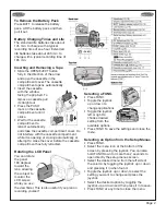 Preview for 2 page of Canon ZR 800 - Camcorder - 680 KP Operating Manual