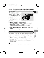 Предварительный просмотр 47 страницы Canon zr10. Instruction Manual