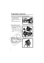 Предварительный просмотр 18 страницы Canon ZR200 Instruction Manual