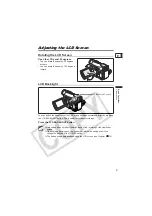 Предварительный просмотр 21 страницы Canon ZR200 Instruction Manual