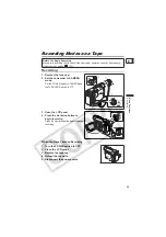 Предварительный просмотр 25 страницы Canon ZR200 Instruction Manual