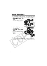 Предварительный просмотр 32 страницы Canon ZR200 Instruction Manual