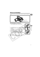 Предварительный просмотр 37 страницы Canon ZR200 Instruction Manual