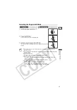 Предварительный просмотр 47 страницы Canon ZR200 Instruction Manual