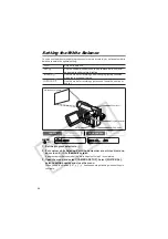 Предварительный просмотр 54 страницы Canon ZR200 Instruction Manual