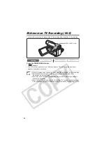 Предварительный просмотр 66 страницы Canon ZR200 Instruction Manual