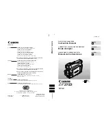 Preview for 1 page of Canon ZR25 MC Instruction Manual