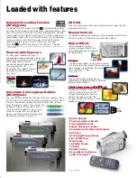 Предварительный просмотр 4 страницы Canon ZR30 MC Brochure