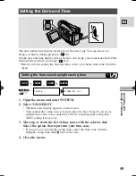 Предварительный просмотр 49 страницы Canon ZR30 MC Instruction Manual