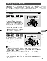 Предварительный просмотр 75 страницы Canon ZR30 MC Instruction Manual