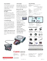 Preview for 2 page of Canon ZR400 Brochure & Specs