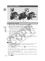 Предварительный просмотр 18 страницы Canon ZR45 MC Instruction Manual