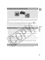 Предварительный просмотр 19 страницы Canon ZR45 MC Instruction Manual