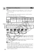 Предварительный просмотр 22 страницы Canon ZR45 MC Instruction Manual