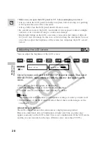 Предварительный просмотр 28 страницы Canon ZR45 MC Instruction Manual