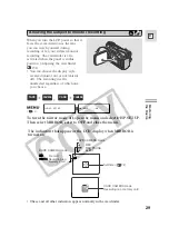 Предварительный просмотр 29 страницы Canon ZR45 MC Instruction Manual