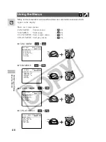 Предварительный просмотр 40 страницы Canon ZR45 MC Instruction Manual