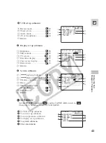 Предварительный просмотр 43 страницы Canon ZR45 MC Instruction Manual