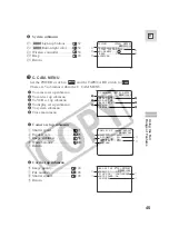 Предварительный просмотр 45 страницы Canon ZR45 MC Instruction Manual