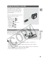 Предварительный просмотр 49 страницы Canon ZR45 MC Instruction Manual