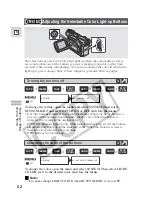 Предварительный просмотр 52 страницы Canon ZR45 MC Instruction Manual