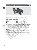 Предварительный просмотр 58 страницы Canon ZR45 MC Instruction Manual