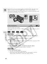 Предварительный просмотр 66 страницы Canon ZR45 MC Instruction Manual