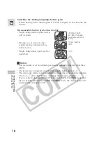 Предварительный просмотр 78 страницы Canon ZR45 MC Instruction Manual