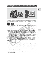 Предварительный просмотр 85 страницы Canon ZR45 MC Instruction Manual