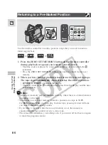 Предварительный просмотр 86 страницы Canon ZR45 MC Instruction Manual