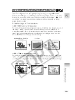 Предварительный просмотр 121 страницы Canon ZR45 MC Instruction Manual