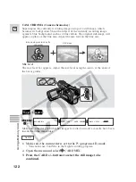 Предварительный просмотр 122 страницы Canon ZR45 MC Instruction Manual