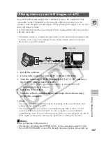 Предварительный просмотр 127 страницы Canon ZR45 MC Instruction Manual