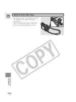 Предварительный просмотр 132 страницы Canon ZR45 MC Instruction Manual