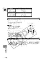 Предварительный просмотр 134 страницы Canon ZR45 MC Instruction Manual