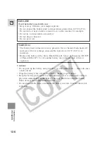 Предварительный просмотр 136 страницы Canon ZR45 MC Instruction Manual