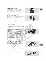 Предварительный просмотр 147 страницы Canon ZR45 MC Instruction Manual