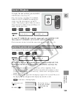 Предварительный просмотр 149 страницы Canon ZR45 MC Instruction Manual