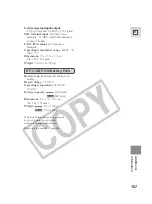 Предварительный просмотр 157 страницы Canon ZR45 MC Instruction Manual