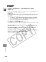 Предварительный просмотр 164 страницы Canon ZR45 MC Instruction Manual