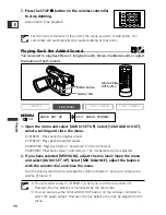 Preview for 98 page of Canon ZR70 MC A Instruction Manual