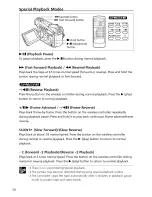 Предварительный просмотр 34 страницы Canon ZR80 Instruction Manual