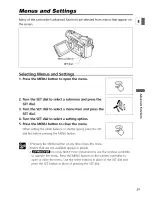 Предварительный просмотр 39 страницы Canon ZR80 Instruction Manual